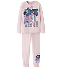 Name It Nattøj - 2-delt - Noos - NkfAnda Nightset - Sort