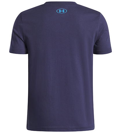 Under Armour T-shirt - Logo Wordmark - Midnight Navy