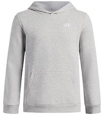 Under Armour Sweatshirt - Rival Fleece Hoodie - Light Heather