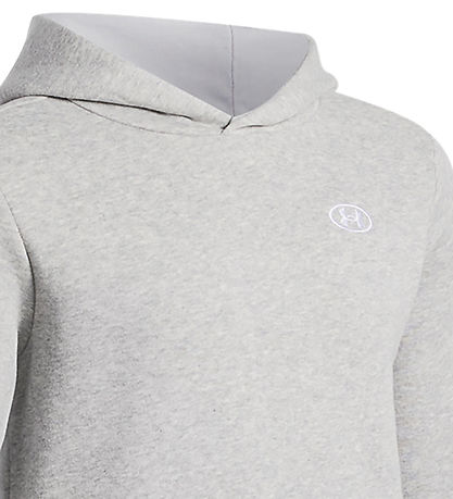 Under Armour Sweatshirt - Rival Fleece Hoodie - Light Heather