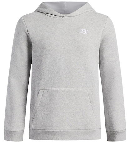 Under Armour Sweatshirt - Rival Fleece Hoodie - Light Heather