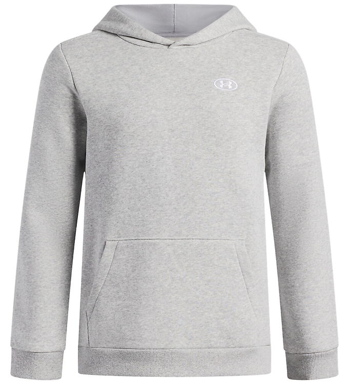 Under Armour Sweatshirt - Rival Fleece Hoodie - Light Heather