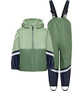 Didriksons Regntøj m. Seler - PU - Waterman - Sage Green