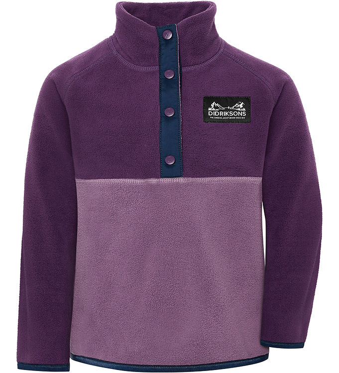 Didriksons Fleecetrøje - Monte - Northen Purple