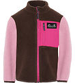 Didriksons Fleecejakke - Teddy - Anten - Oyster Pink
