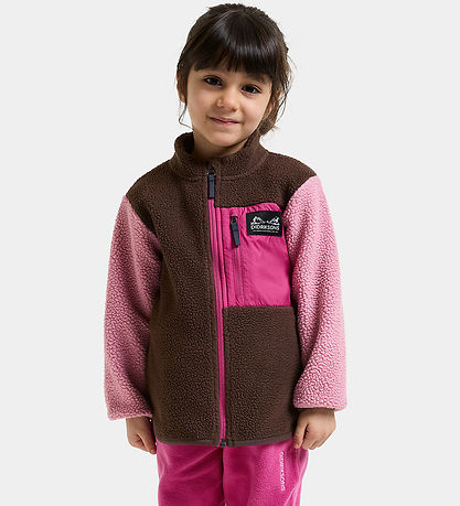 Didriksons Fleecejakke - Teddy - Anten - Oyster Pink