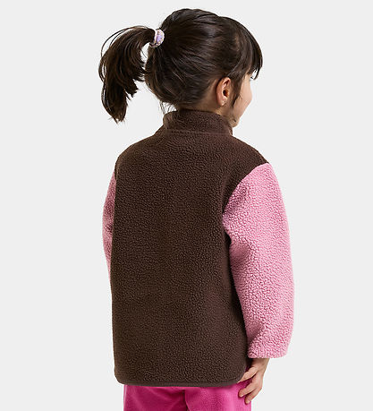 Didriksons Fleecejakke - Teddy - Anten - Oyster Pink