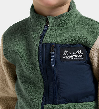 Didriksons Fleecejakke - Teddy - Anten - Beach Beige
