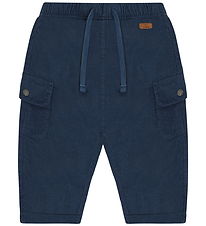 Hust and Claire Fløjlsbukser - HCTue - Vintage Indigo