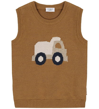 Hust and Claire Vest - Strik - HCPerry Lorry - Beige Melange