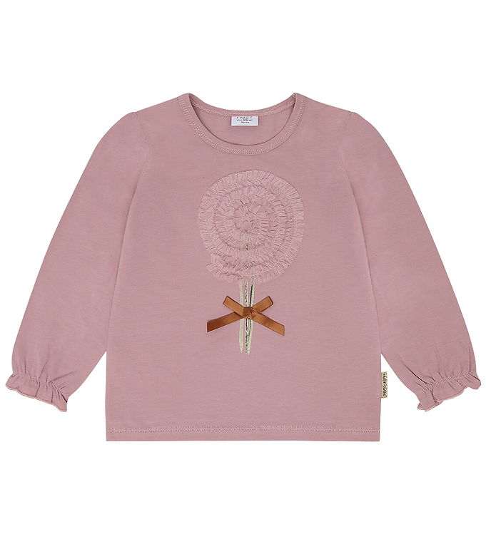 Hust and Claire Bluse - HCAlma Swirl - Heather m. Blomst/Tyl