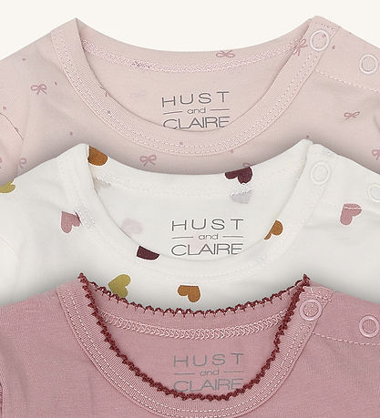 Hust and Claire Body l/æ - 3-pak - HCBella - Hushed Pink