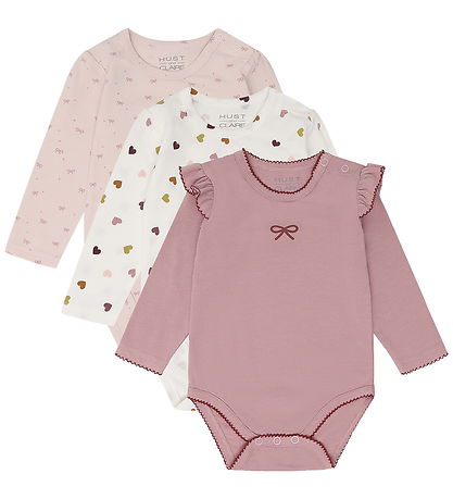 Hust and Claire Body l/æ - 3-pak - HCBella - Hushed Pink