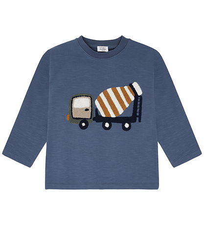 Hust and Claire Bluse - HCSejer Mixer Truck - Vintage Indigo
