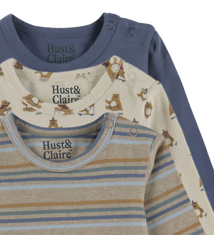Hust and Claire Body l/æ - 3-pak - HCBertram Play - Beige Melang