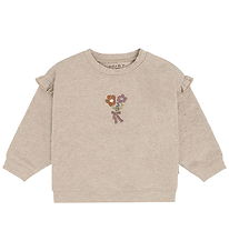 Hust and Claire Sweatshirt - HCSara Bouquet - Biscuit
