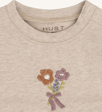Hust and Claire Sweatshirt - HCSara Bouquet - Biscuit