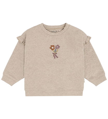 Hust and Claire Sweatshirt - HCSara Bouquet - Biscuit