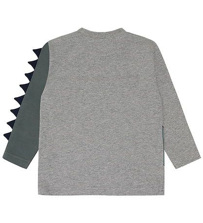 Hust and Claire Bluse - HcAnton Dino - Grey Melange