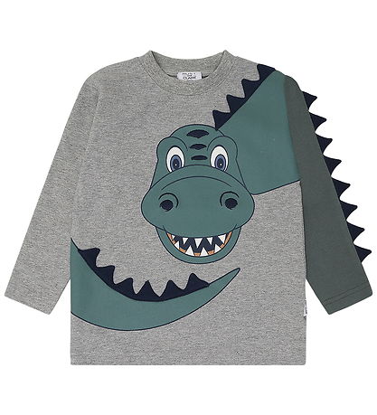 Hust and Claire Bluse - HcAnton Dino - Grey Melange