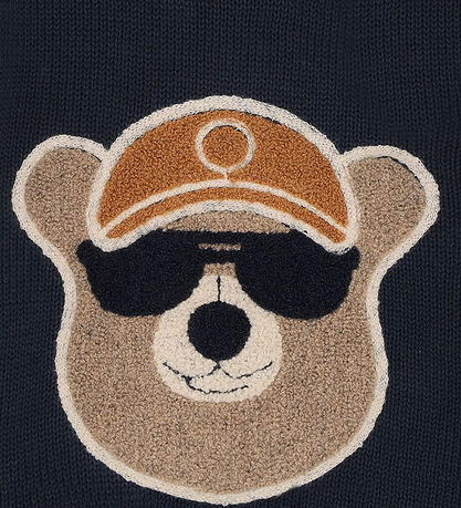 Hust and Claire Bluse - Strik - HcPelle Bear - Blues