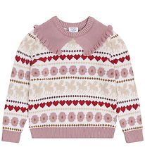 Hust and Claire Bluse - Strik - HcPippa Unicorn - Ivory