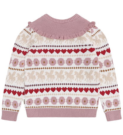 Hust and Claire Bluse - Strik - HcPippa Unicorn - Ivory