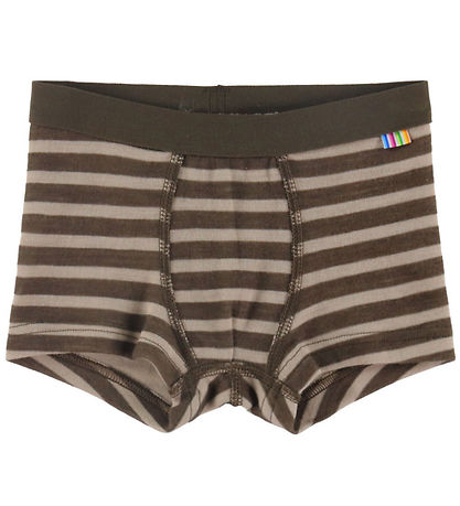 Joha Boxers - Wool - Dark Brown