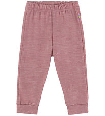 Joha Leggings - Uld - Bordeaux