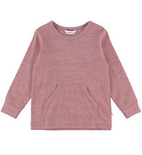 Joha Bluse - Uld - Bordeaux