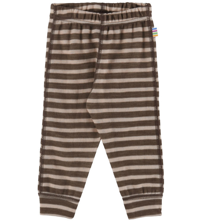 Joha Leggings - Uld - Mørkebrun