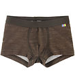 Joha Boxershorts - Uld - Mørkebrun