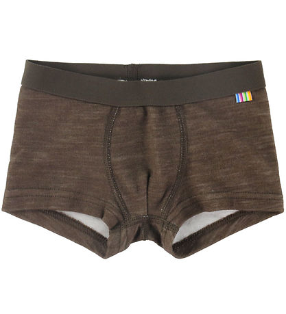 Joha Boxershorts - Uld - Mørkebrun