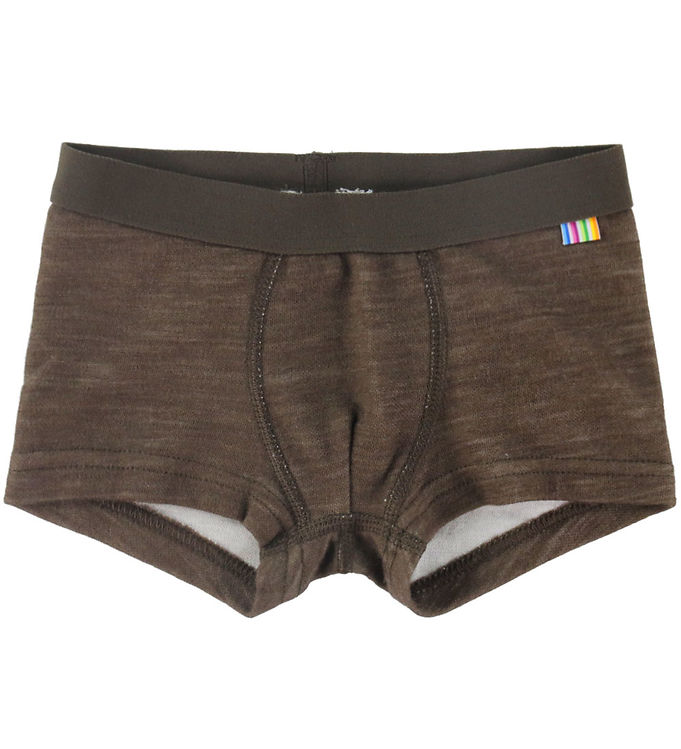 Joha Boxershorts - Uld/Viskose - Mørkebrun