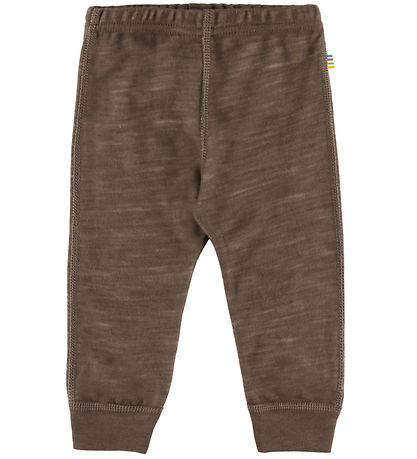 Joha Legging - Uld - Mørkebrun