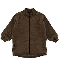 Joha Cardigan - Uld - Mørkebrun