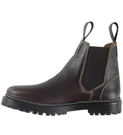 Angulus Støvler - Narrow to Nor - Dark Brown/Brown Elastic