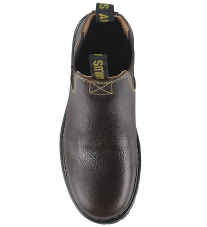 Angulus Støvler - Narrow to Nor - Dark Brown/Brown Elastic