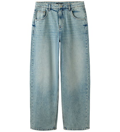 LMTD Jeans - NlnBirm - Skate Loose - Light Blue Denim/Vintage