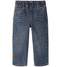 Name it Jeans - NmmBen - Medium Blue Denim/ Print/Break