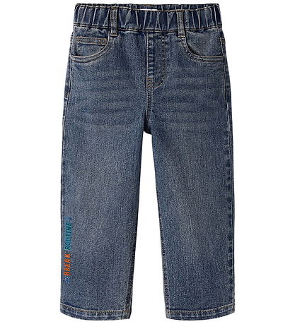 Name it Jeans - NmmBen - Medium Blue Denim/ Print/Break