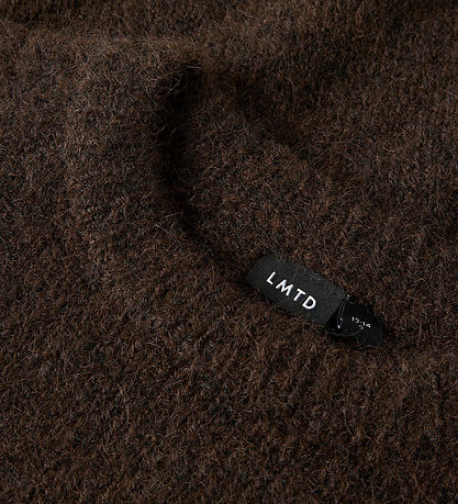 LMTD Sweatshirt - NlfBullo - Strik - Black Coffee