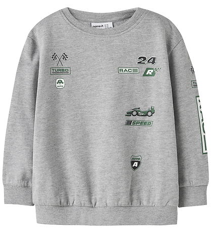 Name it Sweatshirt - NmmNilius - Grey Melange