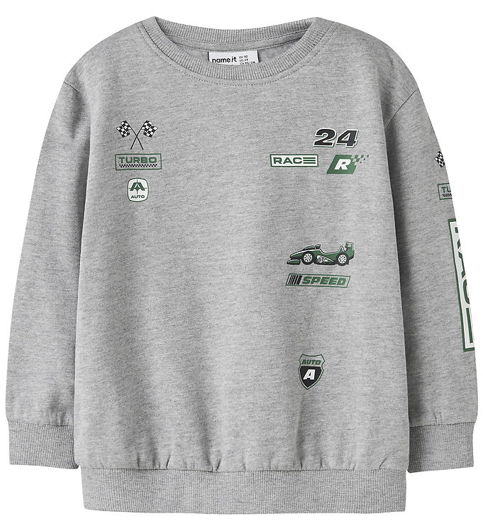 Name it Sweatshirt - NmmNilius - Grey Melange