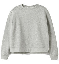 Name it Sweatshirt - NkfNillina - Light Grey Melange