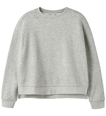 Name it Sweatshirt - NkfNillina - Light Grey Melange