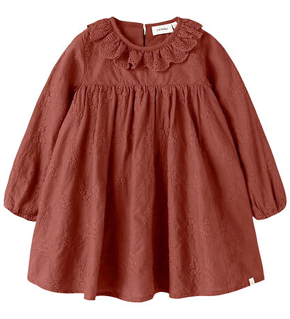 Lil Atelier Kjole - NmfNopa - Mahogany