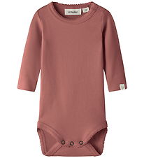 Lil Atelier Romper l/s - NbfGayo - Verdorde Rose