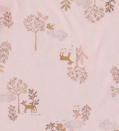 Joha Body u/æ - Uld/Silke - Lyserød m. Natur