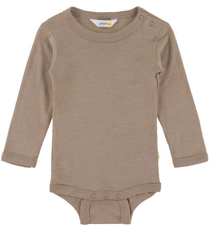 Joha Body l/æ - Uld/Silke - Mørk Beige